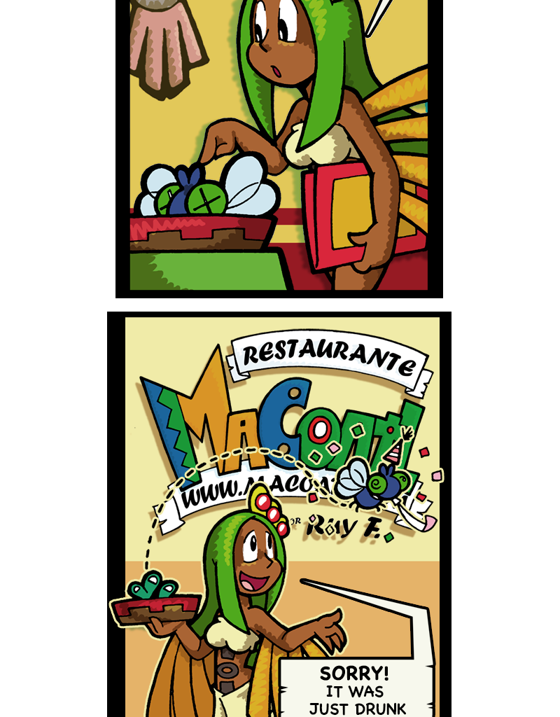 Macoatl - Episode 464, Page 1: Toadwich