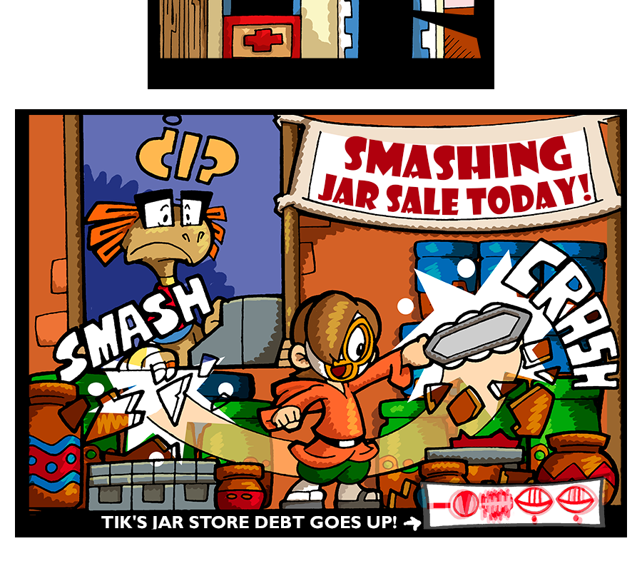 Macoatl - Episode 470, Page 1: Broke