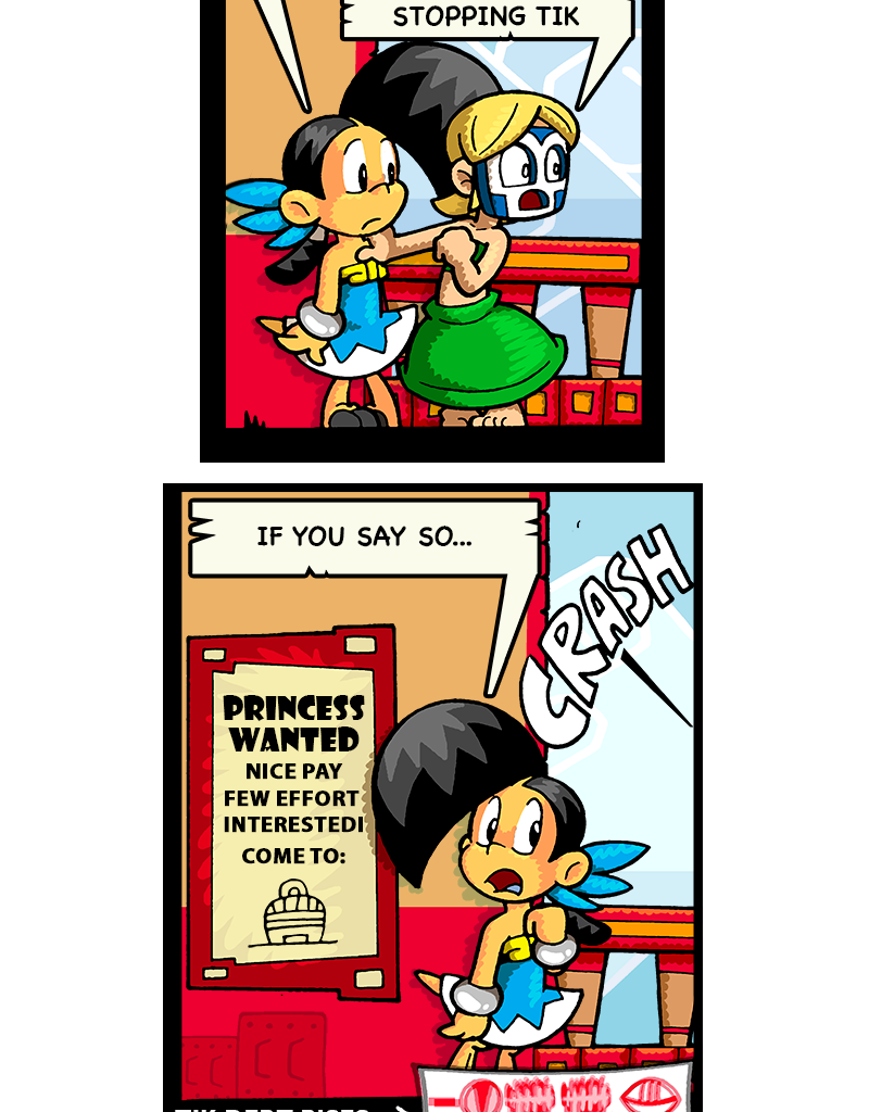 Macoatl - Episode 471, Page 1: Princess wanted