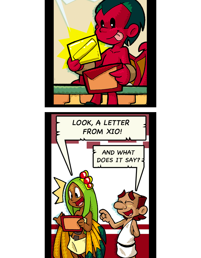 Macoatl - Episode 472, Page 1: What does it say?