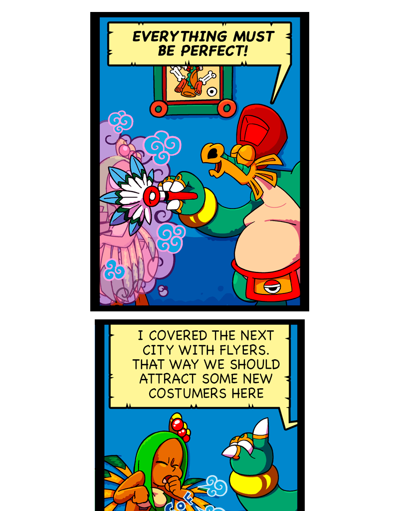 Macoatl - Episode 487, Page 1: How did that happened?