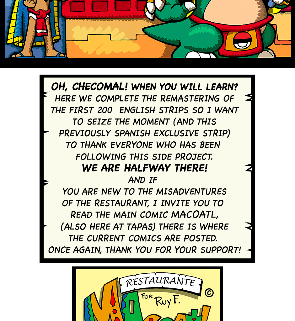 Macoatl - Episode 489, Page 1: Number 200