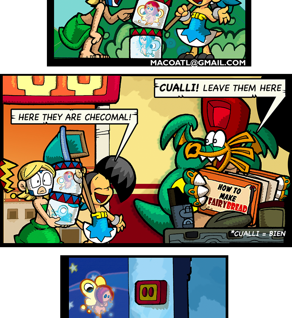 Macoatl - Episode 496, Page 1: Fairy bread