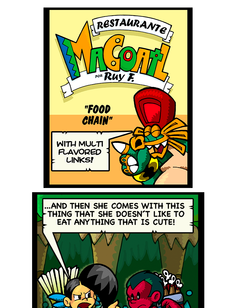 Macoatl - Episode 498, Page 1: Kaira's mantra