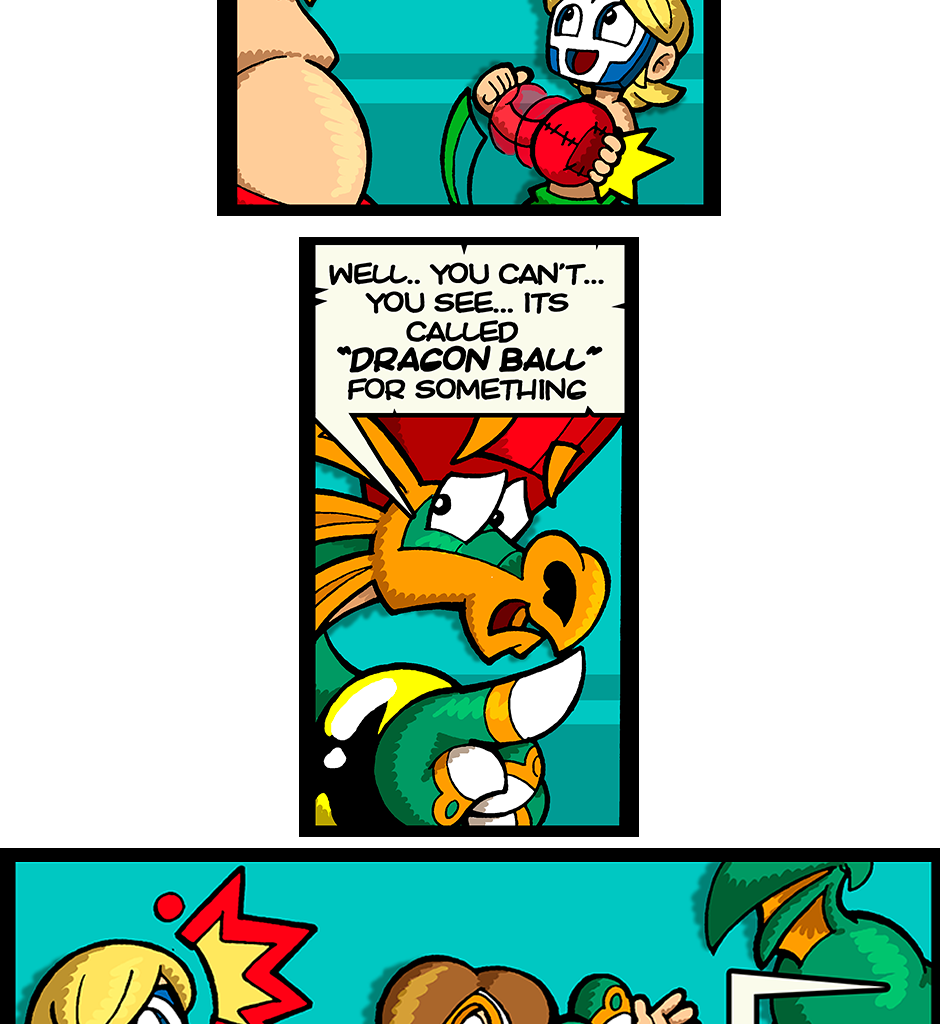 Macoatl - Episode 500, Page 1: Dragonball