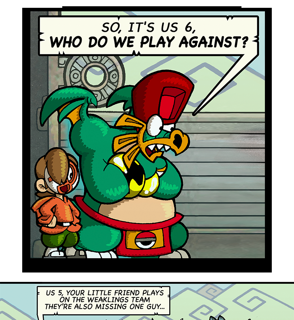 Macoatl - Episode 503, Page 1:  The weaklings