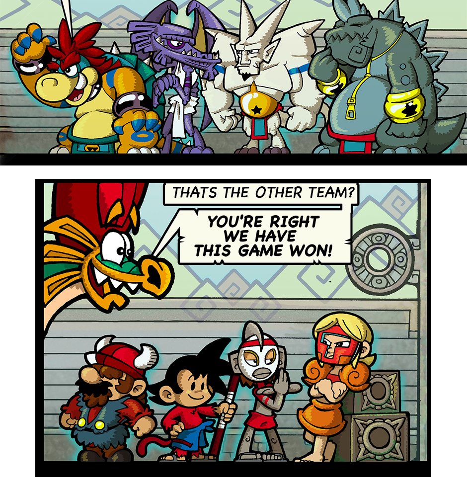 Macoatl - Episode 503, Page 1:  The weaklings