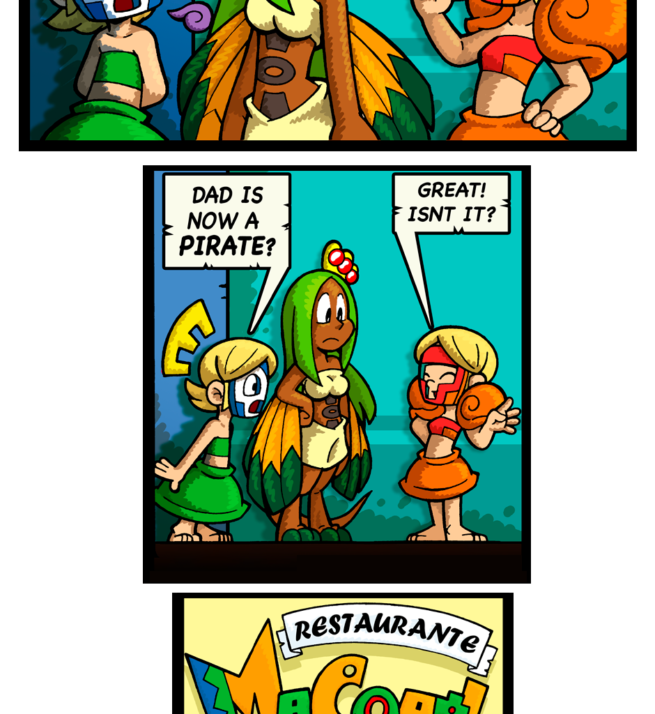 Macoatl - Episode 507, Page 1: Triplets