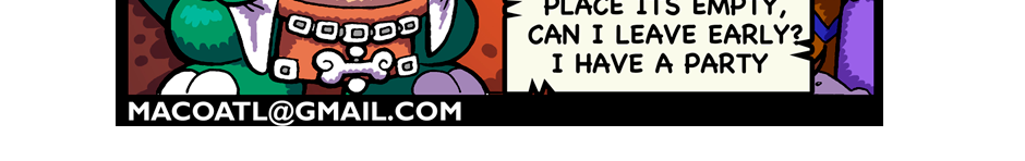 Macoatl - Episode 512, Page 1: Day of the dead party