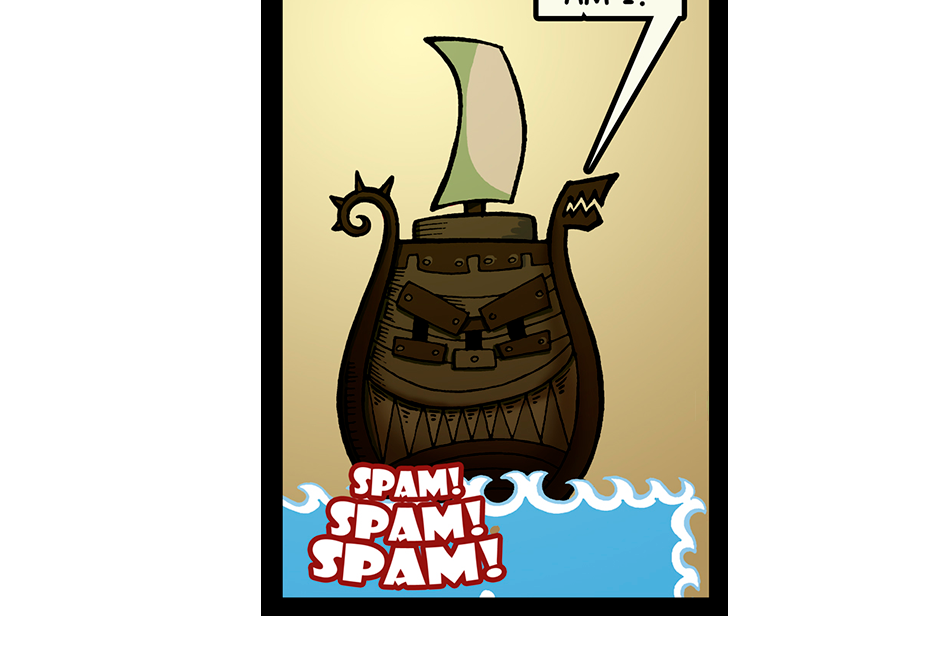 Macoatl - Episode 513, Page 1:  Spam