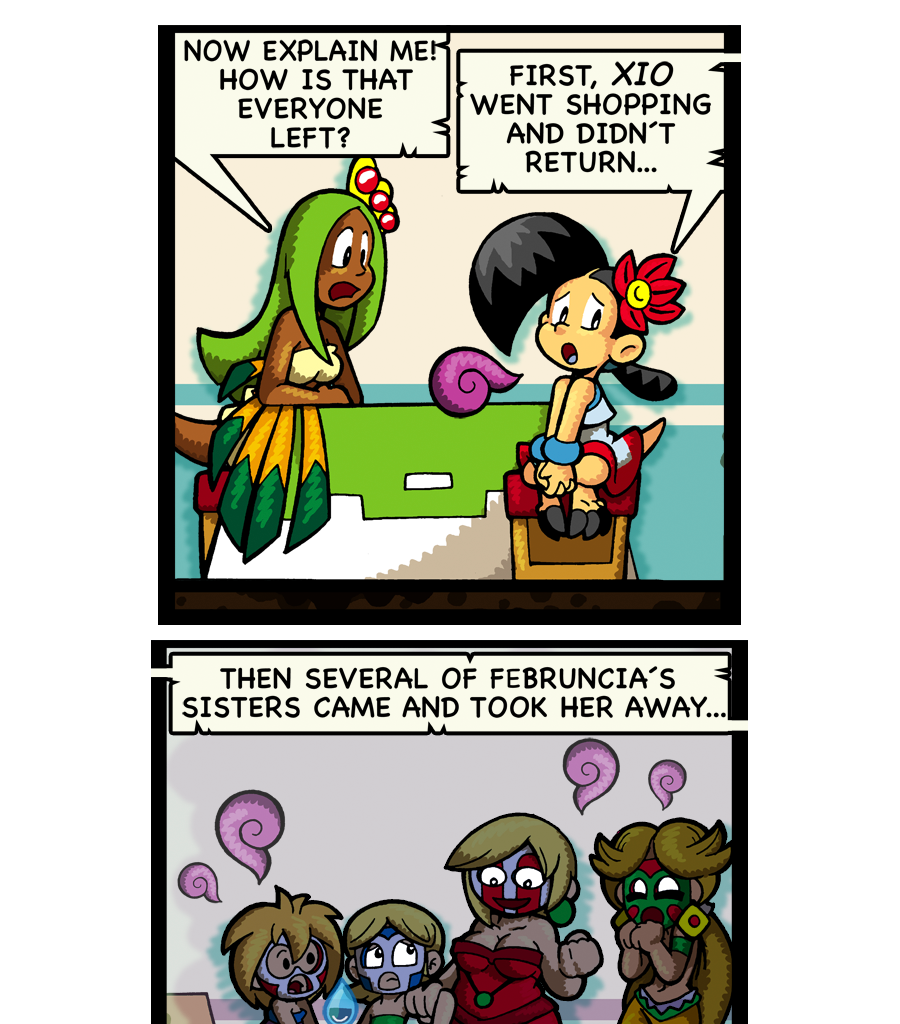 Macoatl - Episode 516, Page 1: Everyone left