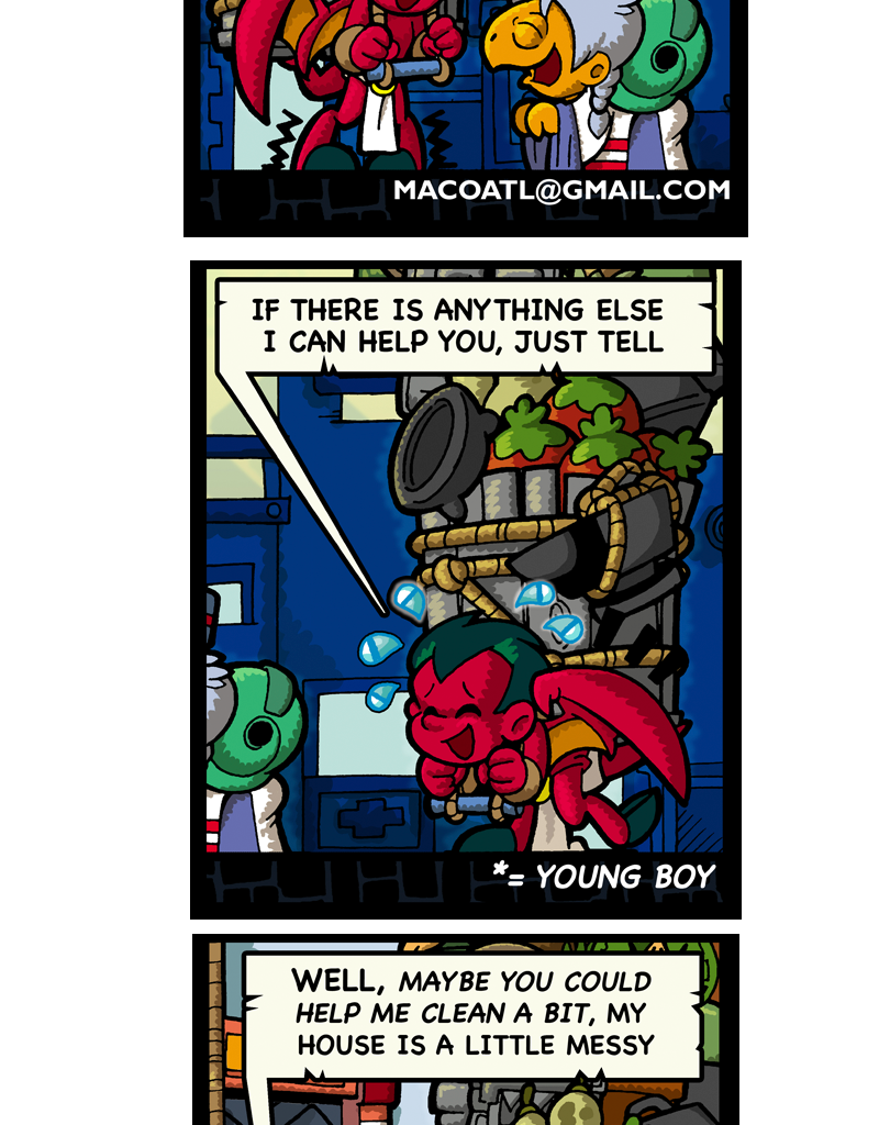 Macoatl - Episode 517, Page 1: What happened to Xio