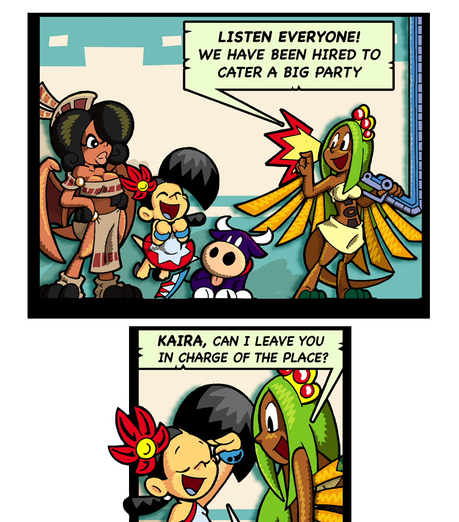 Macoatl - Episode 522, Page 1: A special order