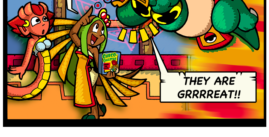 Macoatl - Episode 530, Page 1: Checo-Cookies