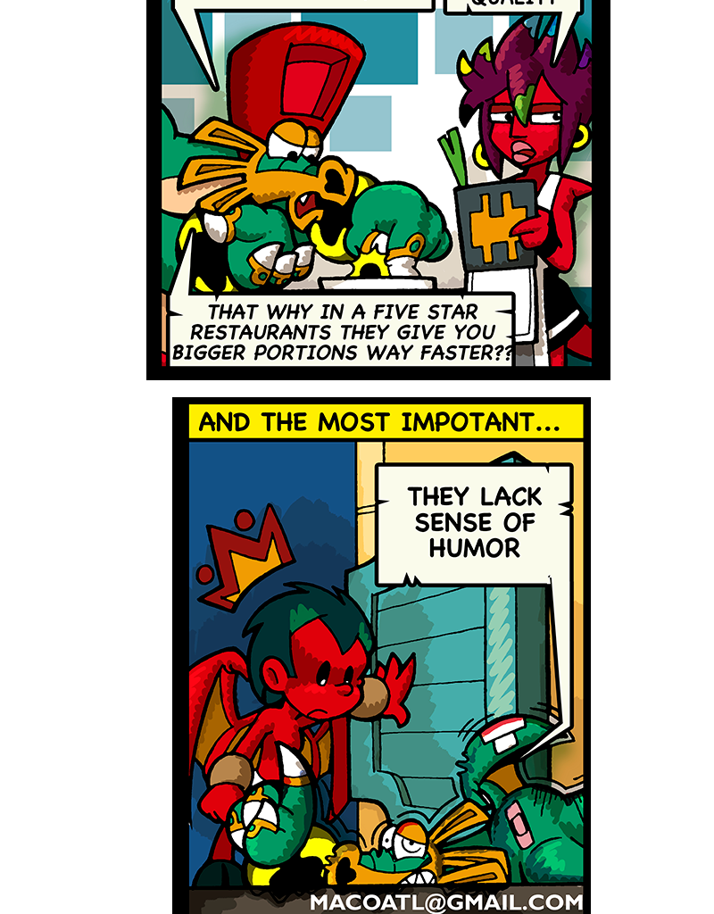 Macoatl - Episode 531, Page 1: Ich Fresse