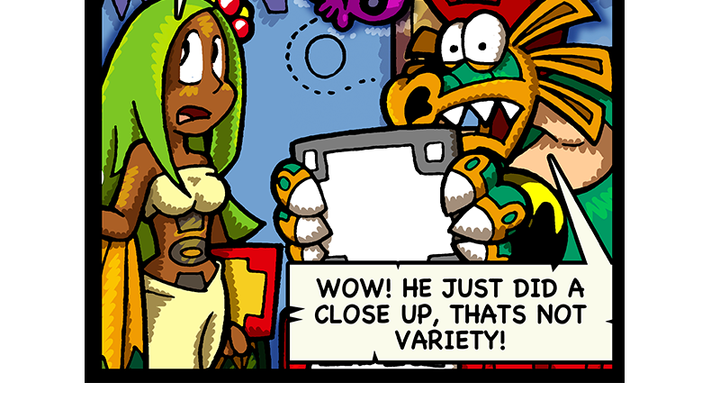 Macoatl - Episode 532, Page 1: Cut out gag