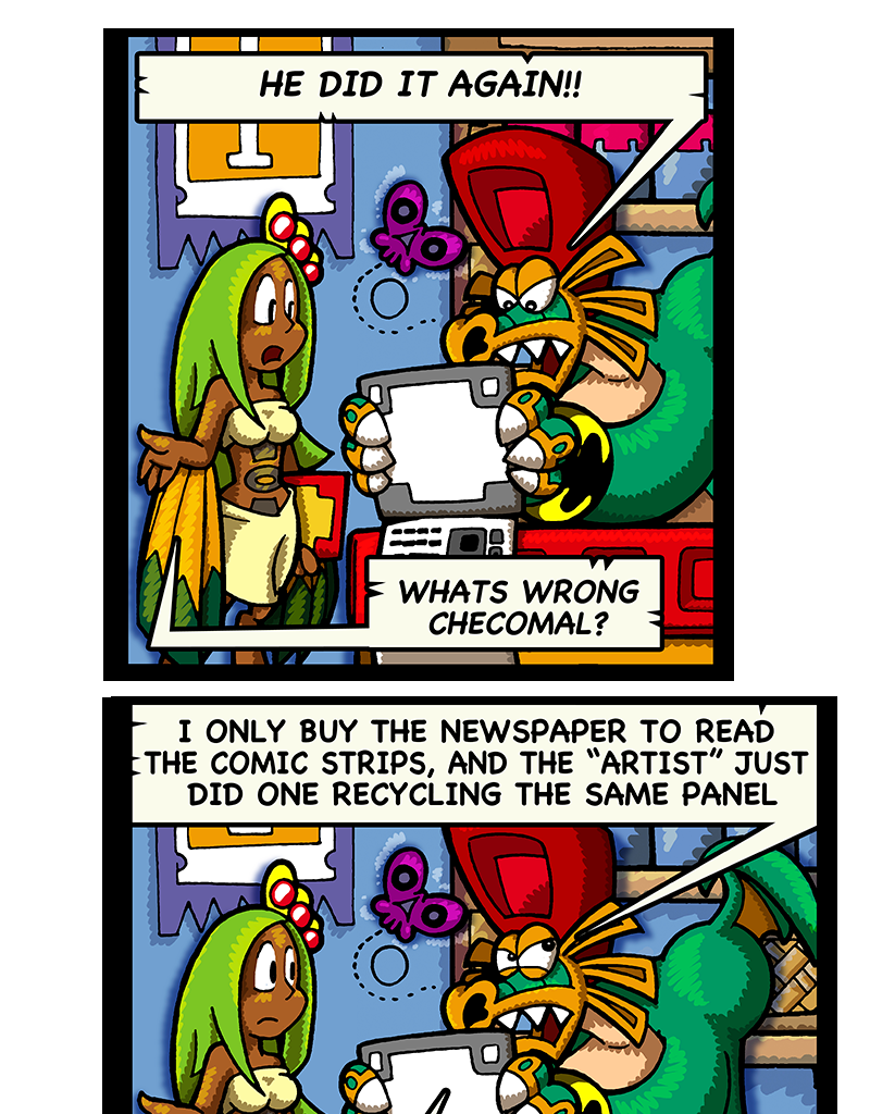 Macoatl - Episode 532, Page 1: Cut out gag