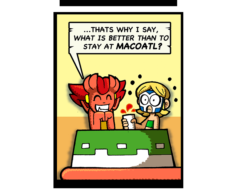 Macoatl - Episode 538, Page 1: Chawi and 7