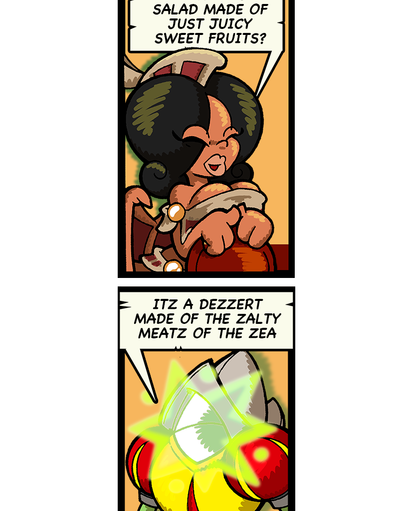 Macoatl - Episode 539, Page 1: Mistery dish