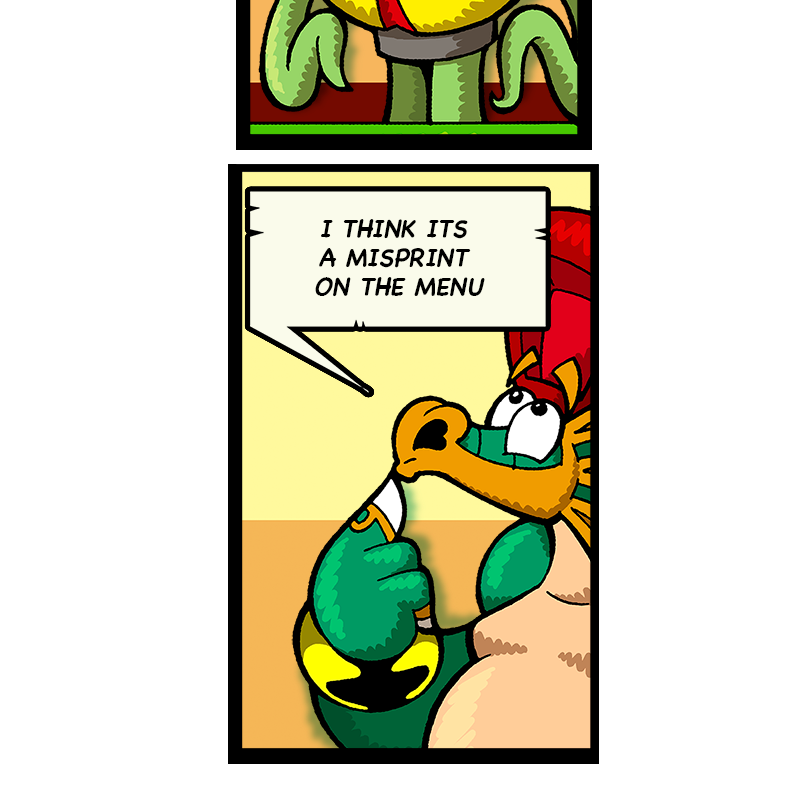 Macoatl - Episode 539, Page 1: Mistery dish