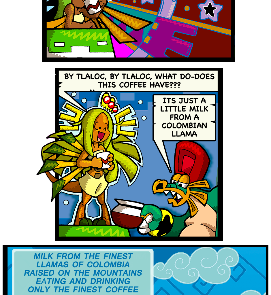 Macoatl - Episode 540, Page 1: Coffee