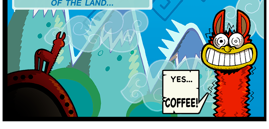 Macoatl - Episode 540, Page 1: Coffee
