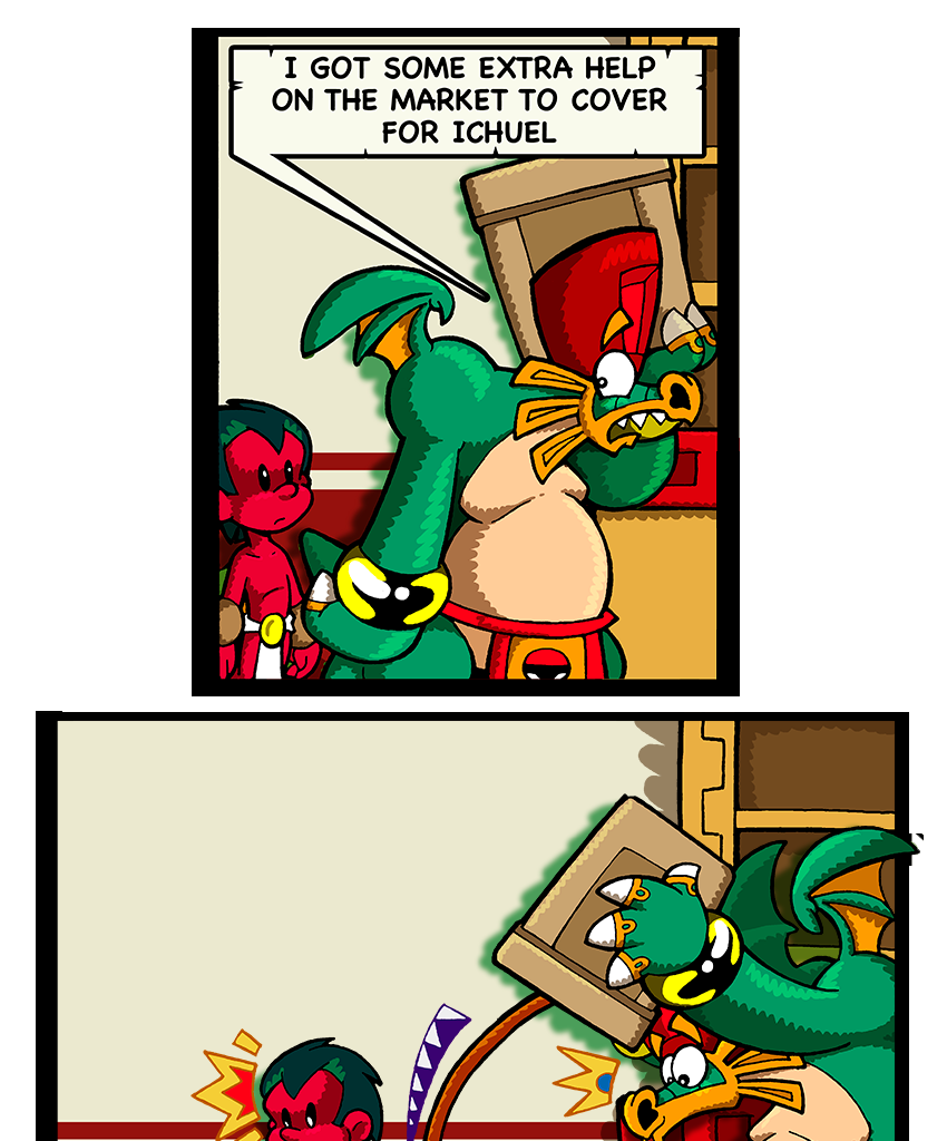 Macoatl - Episode 543, Page 1: Sustitute Sasa