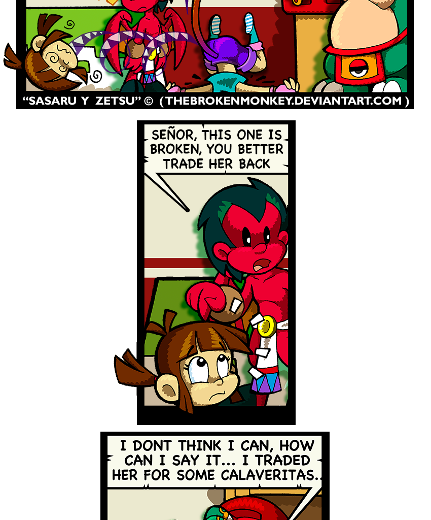 Macoatl - Episode 543, Page 1: Sustitute Sasa