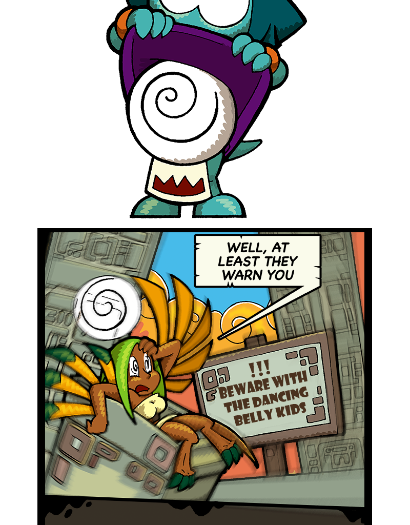 Macoatl - Episode 544, Page 1: Belly dance