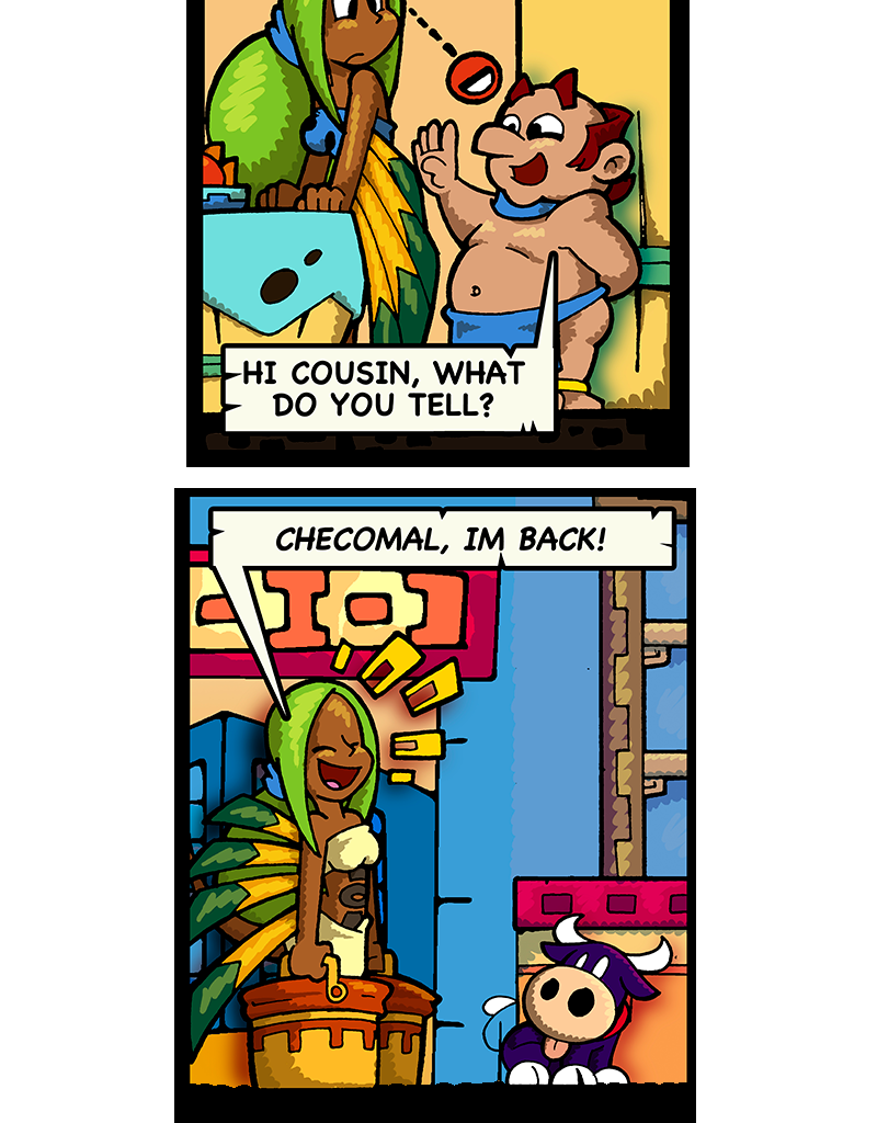 Macoatl - Episode 550, Page 1: Familiar faces
