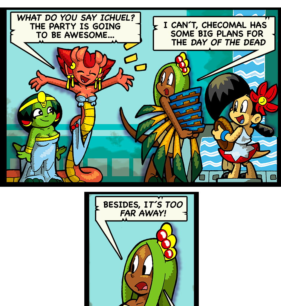 Macoatl - Episode 555, Page 1: The substitute