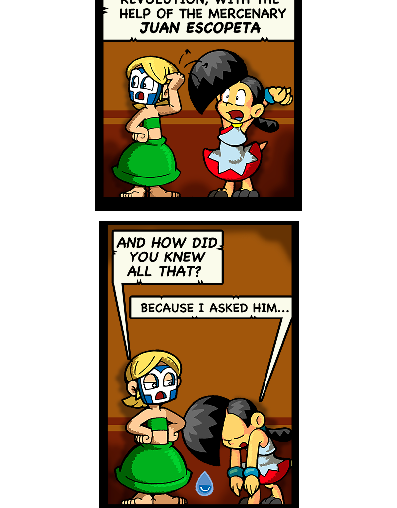 Macoatl - Episode 558, Page 1: La Revolución de Juan Escopeta