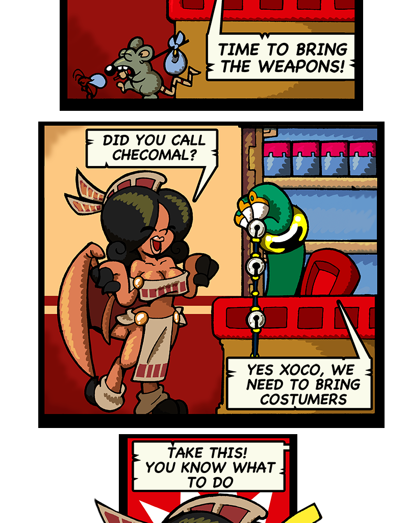 Macoatl - Episode 560, Page 1: Extreme measures