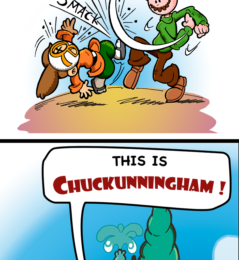 Macoatl - Episode 566, Page 1: Chuckunningham island