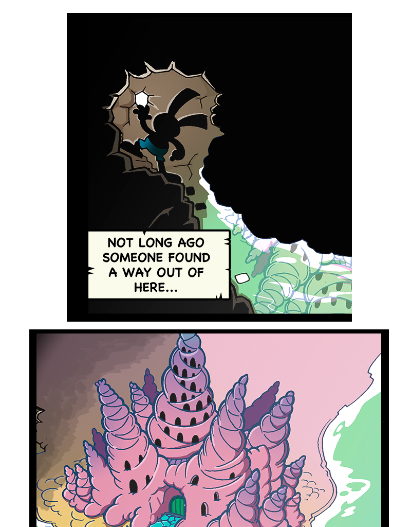 Macoatl - Episode 571, Page 1:  The way out