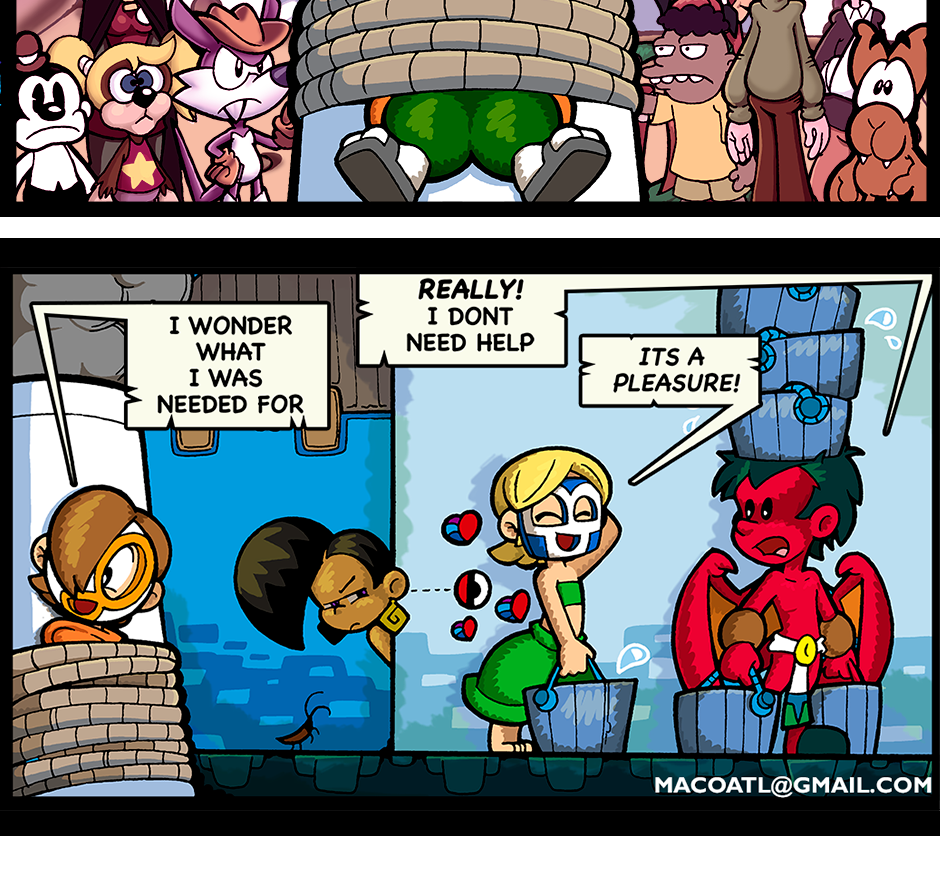 Macoatl - Episode 577, Page 1: Whats nedded for