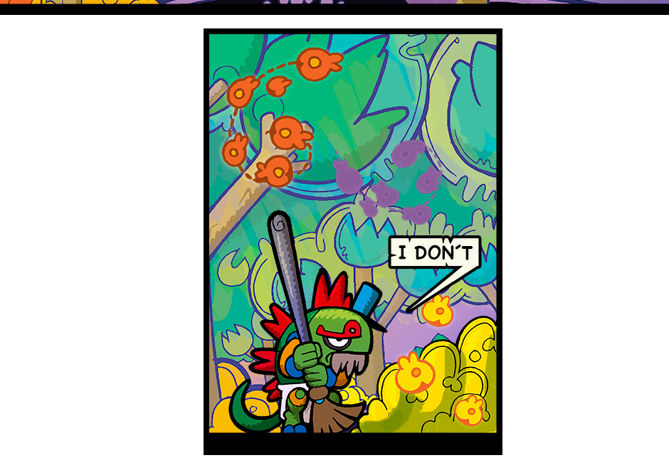 Macoatl - Episode 582, Page 1: Leaves