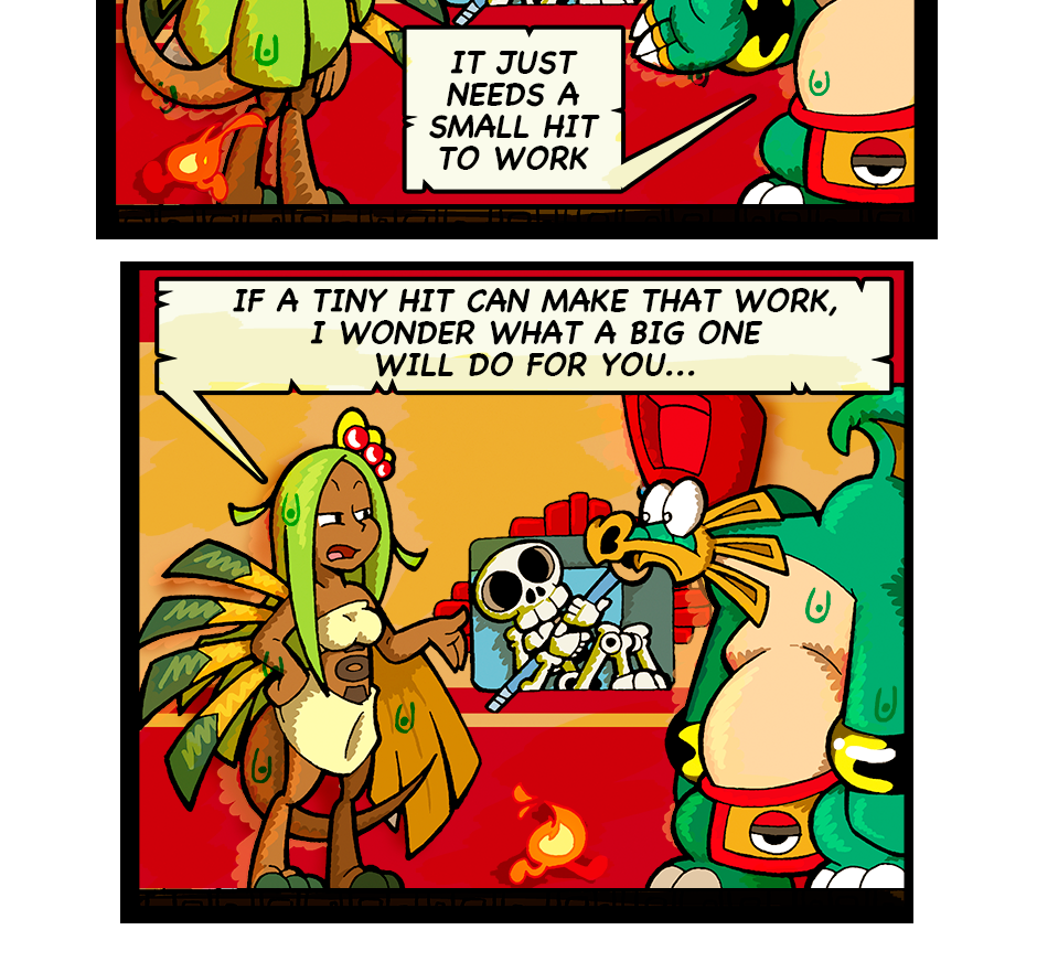 Macoatl - Episode 584, Page 1: Broken Fan