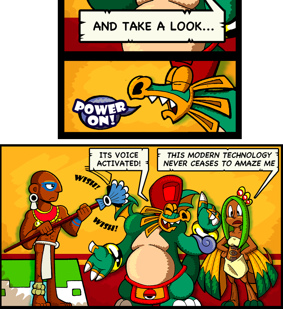 Macoatl - Episode 586, Page 1: The new fan