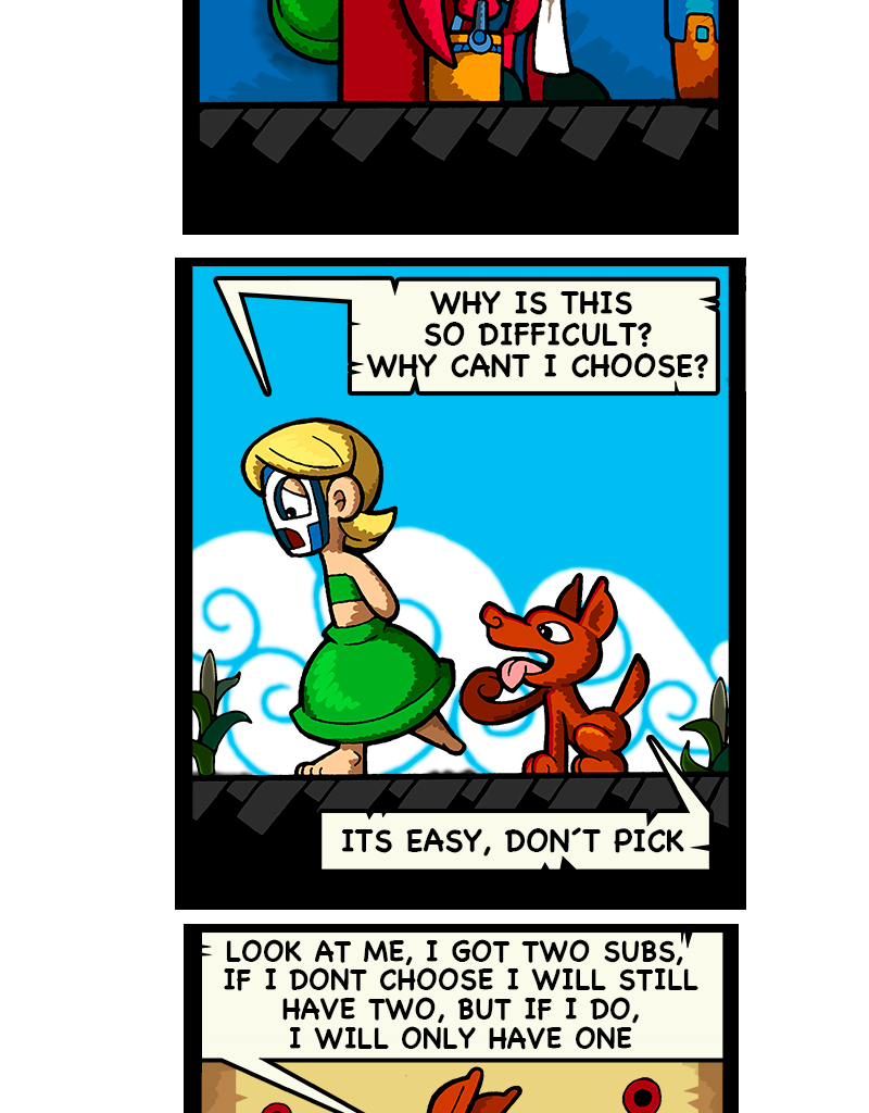Macoatl - Episode 587, Page 1: Dilema