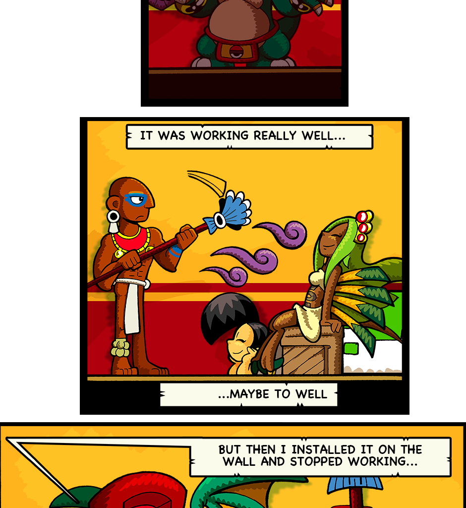 Macoatl - Episode 588, Page 1: The best fan