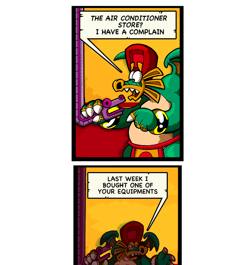 Macoatl - Episode 588, Page 1: The best fan