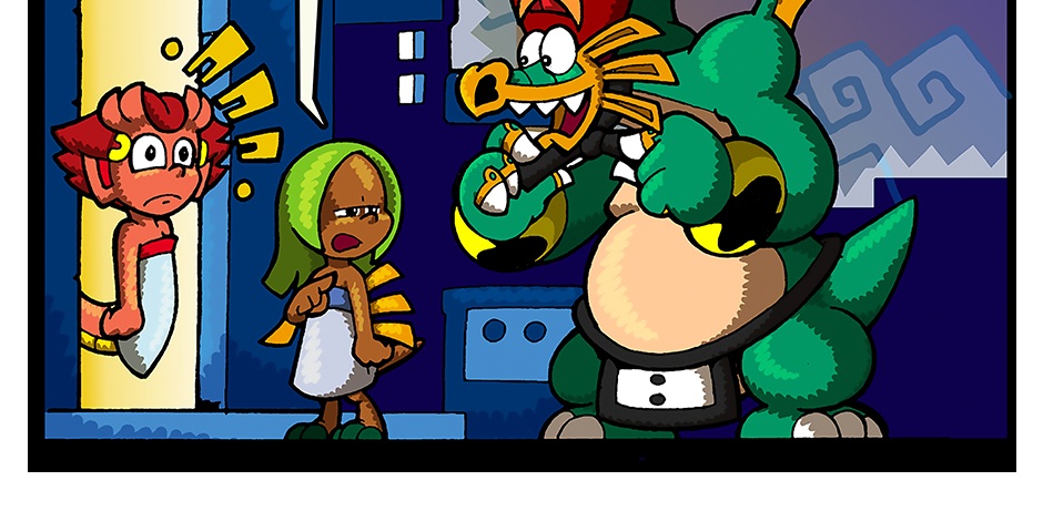Macoatl - Episode 590, Page 1: The party