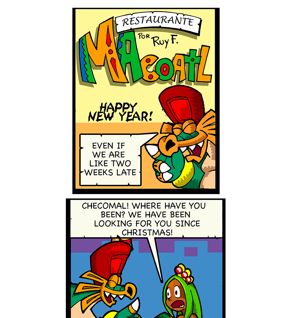 Macoatl - Episode 591, Page 1: The wrong year
