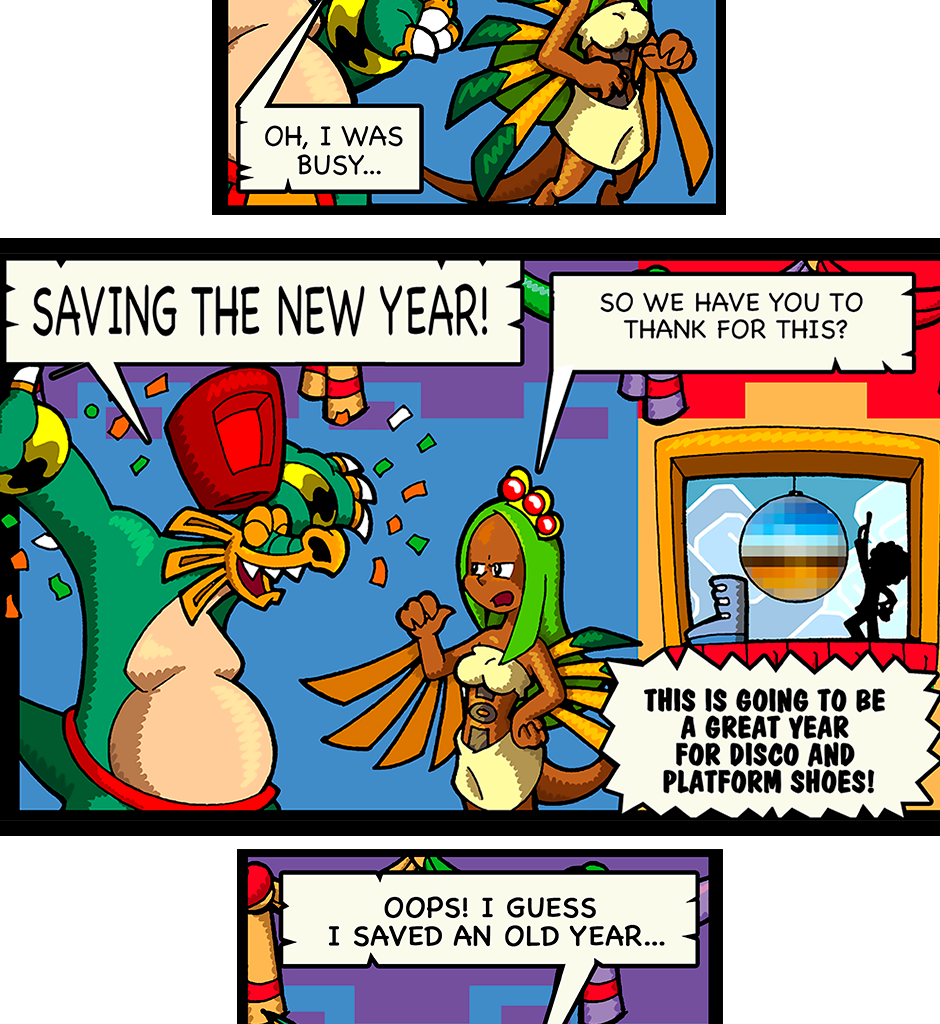 Macoatl - Episode 591, Page 1: The wrong year