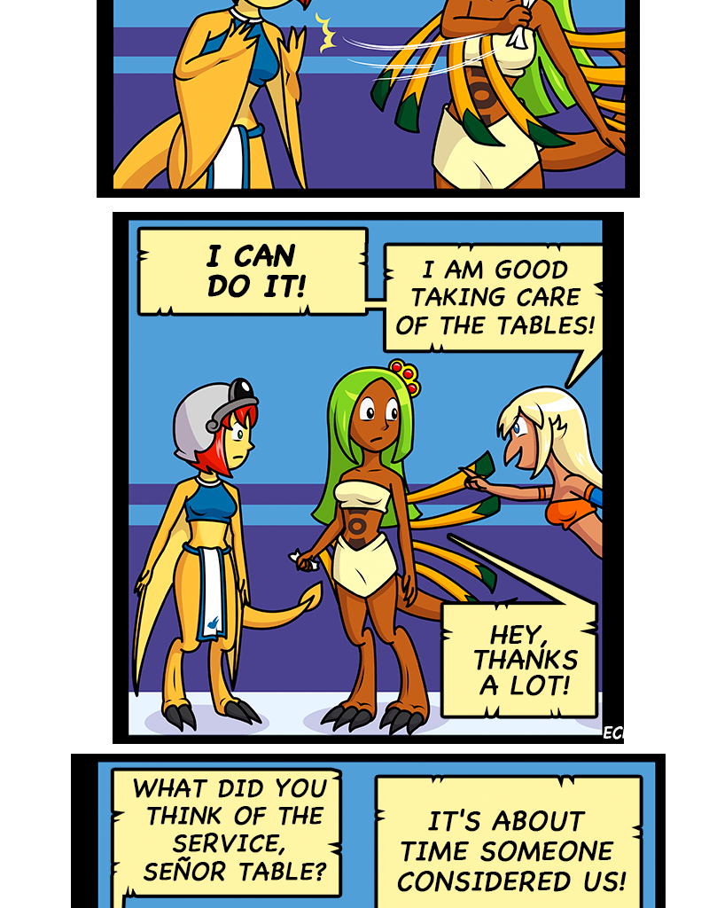 Macoatl - Episode 592, Page 1: Tables