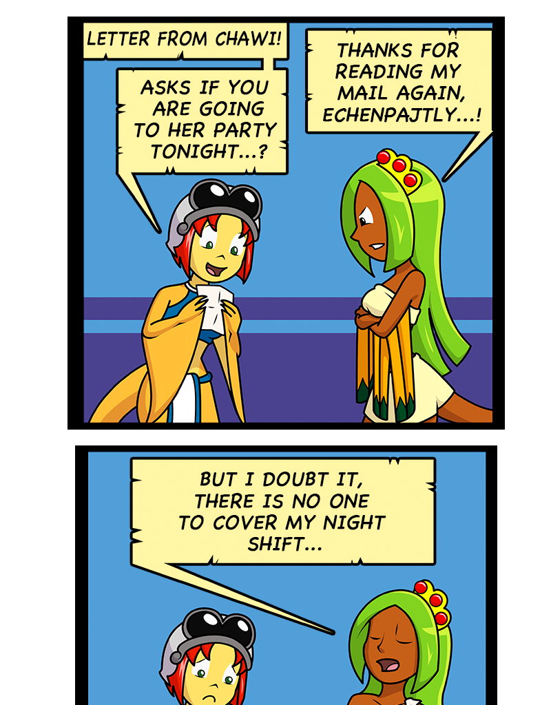 Macoatl - Episode 592, Page 1: Tables