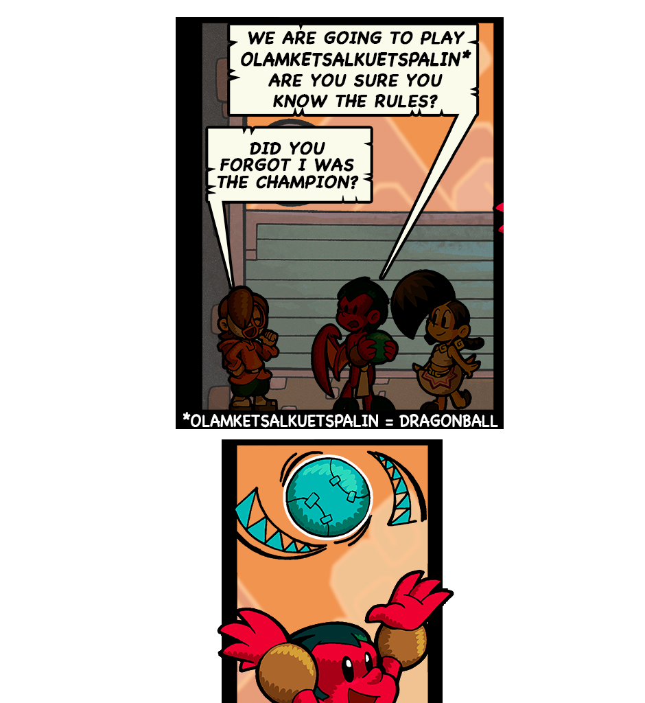 Macoatl - Episode 594, Page 1: The ball game