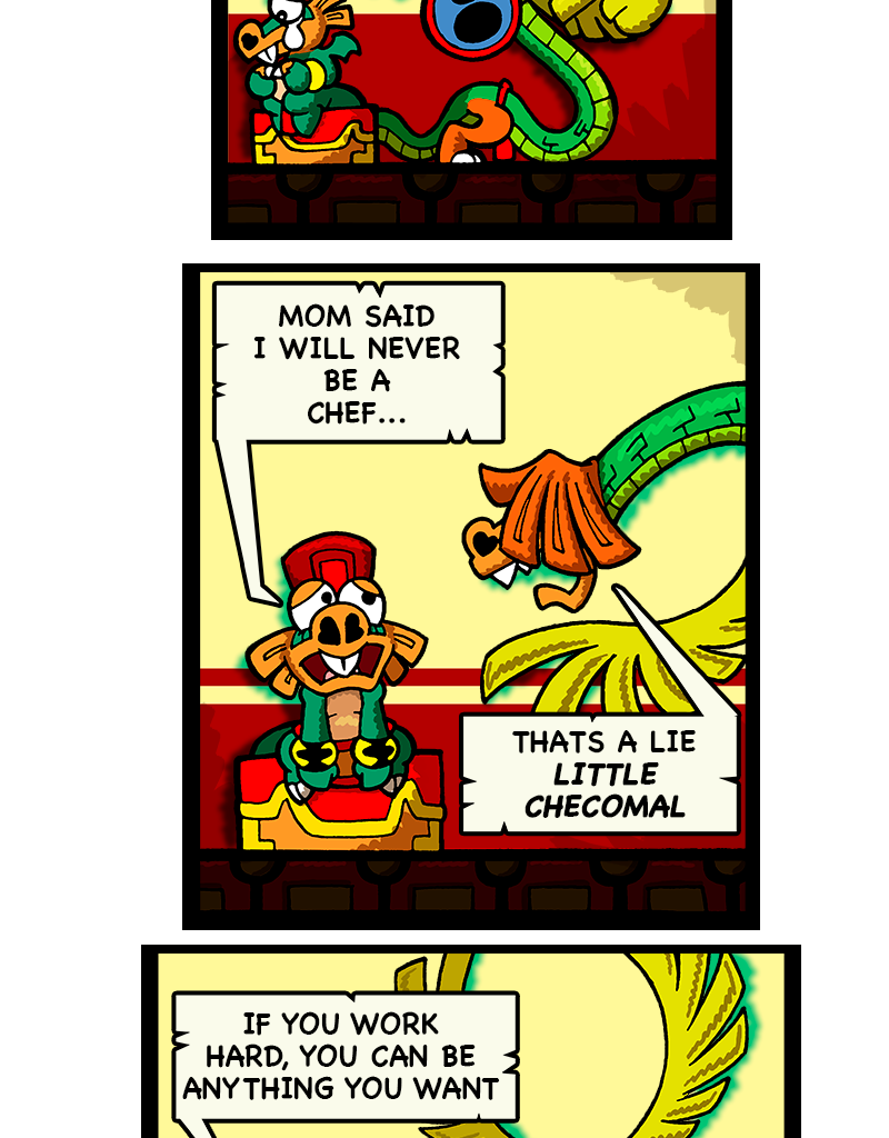 Macoatl - Episode 595, Page 1: Little Checomal