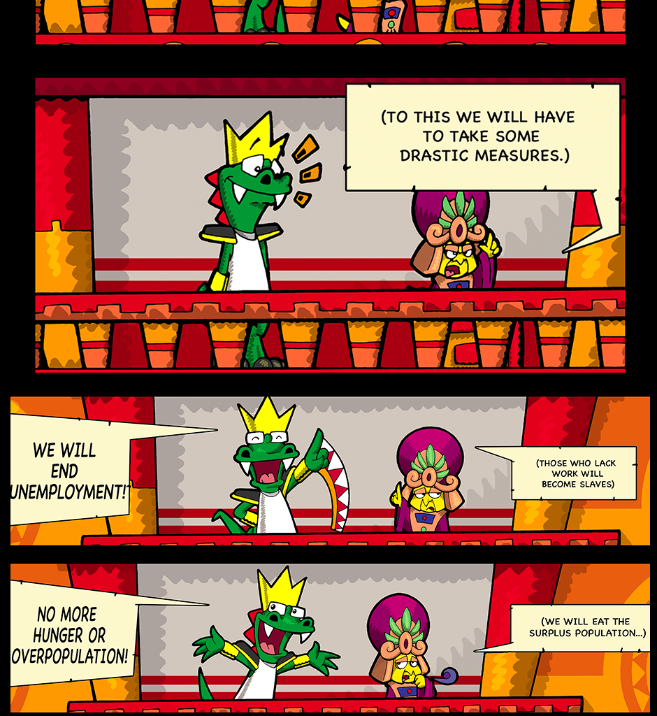Macoatl - Episode 597, Page 1: The government